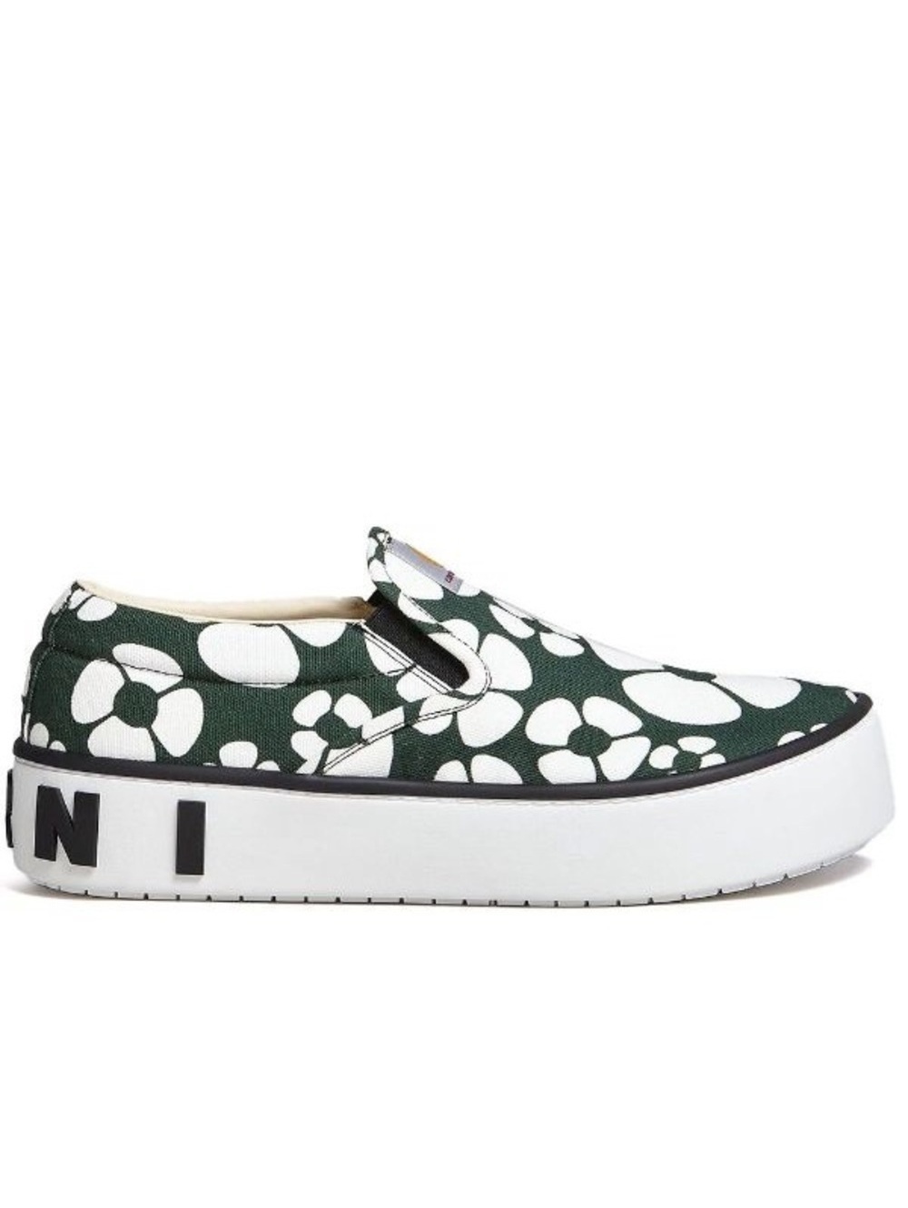 Marni X Carhartt Floral Low-Cut Slip-On Sneakers, Size EU44 US11 New w/DustBag